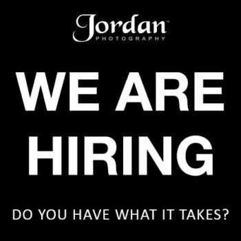We are hiring at Jordan Photography
